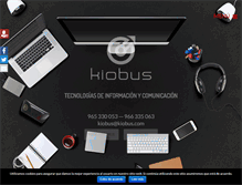 Tablet Screenshot of kiobus.com